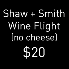 Wine Flight: SS no cheese